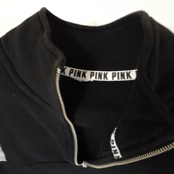 Pink by Victoria's Secret - Quarter Zip top - Picture 3 of 4